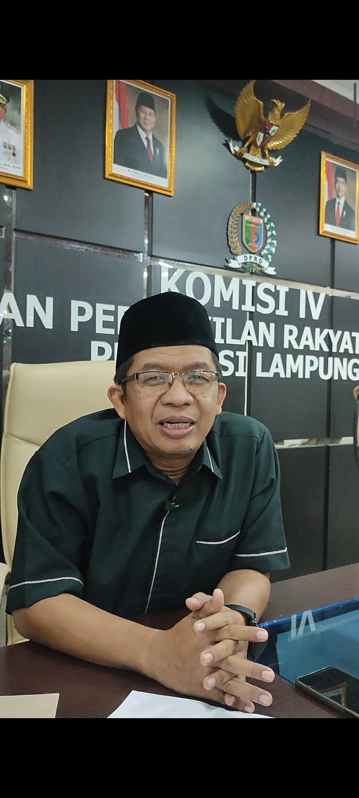 Soal Jalan Berstatus Provinsi, Komisi IV DPRD Lampung Sebut Ini!