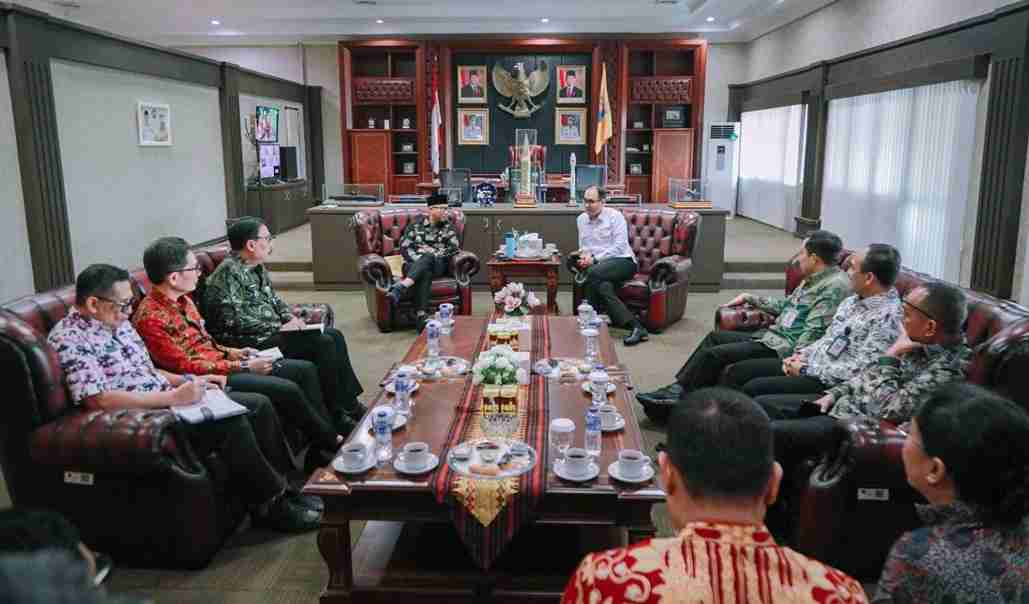 Gubernur Mirza Terima Kunjungan Kepala BSK Kemenkumham RI