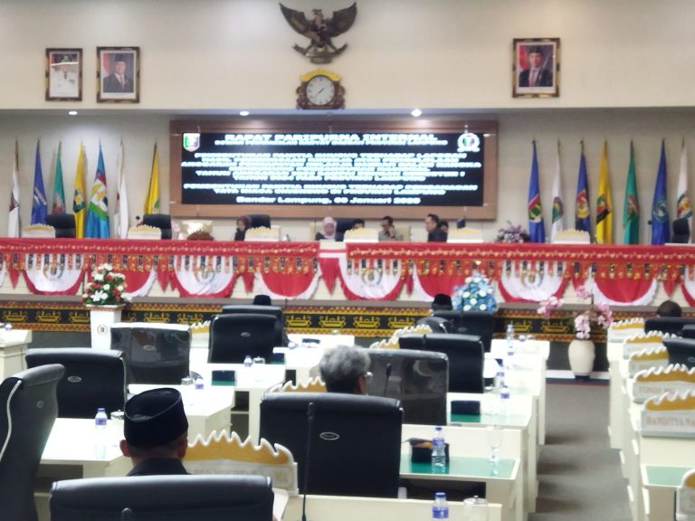 DPRD Lampung Gelar Rapat Paripurna Pansus Singkong