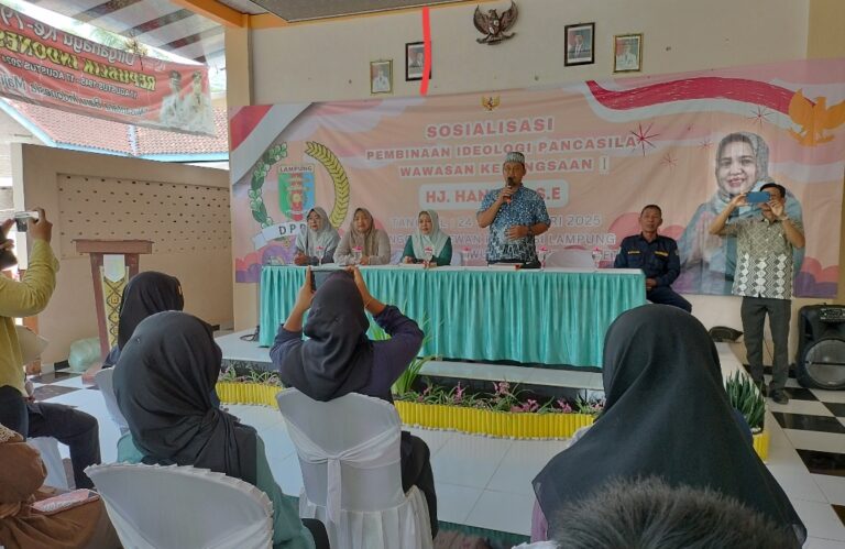 Kades Trimulyo Padang Cermin Pesawaran Sebut Pancasila Sebagai Pandang Hidup