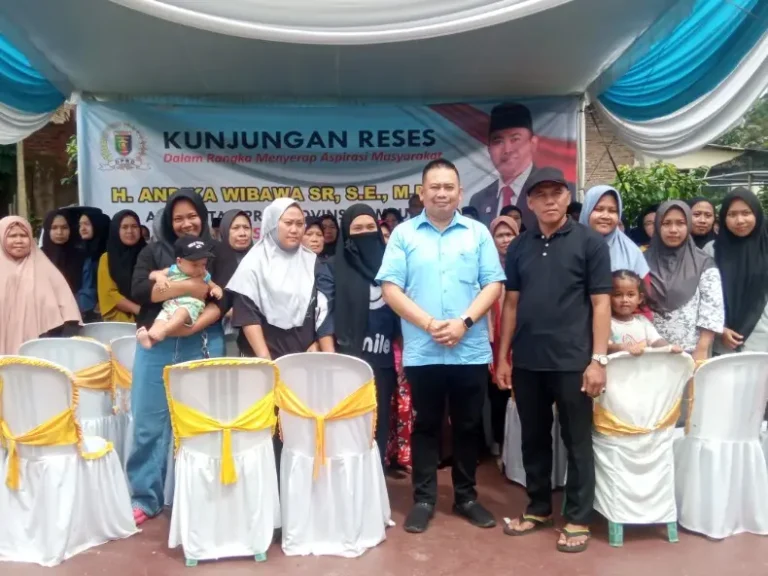 Reses di Pinang Jaya Kemiling, Andika Wibawa Dicurhati Infrastruktur, Drainase dan Banjir