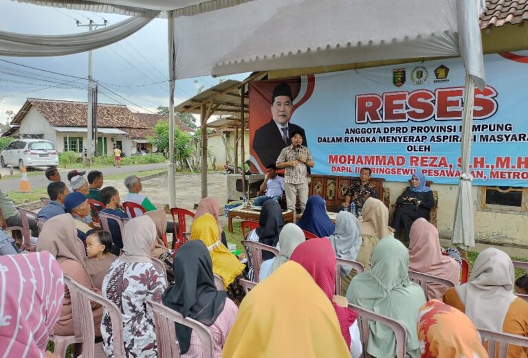 Mohammad Reza Serap Aspirasi Warga Wiyono yang Meminta Perbaikan Jalan Tani dan Pengembangan Usaha