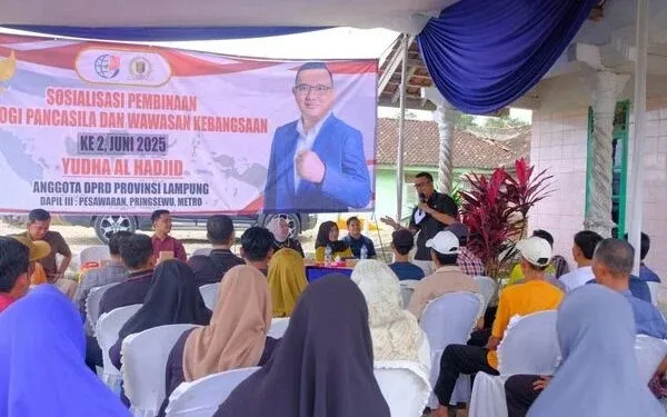 Anggota DPRD Lampung Sosialisasikan Pancasila