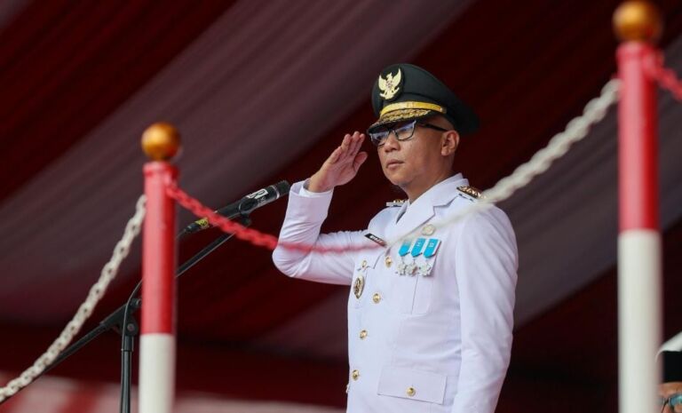 Upacara HUT RI ke-80 di Lampung Serukan Semangat Wujudkan Indonesia Emas 2045