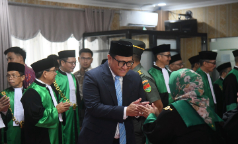 Ketua DPRD Provinsi Lampung Hadiri Wisuda Purna Bhakti Ketua Pengadilan Tinggi Agama Bandar Lampung