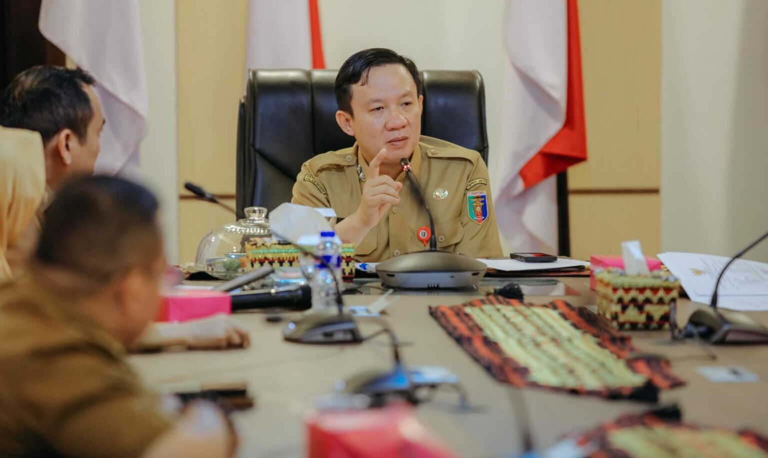 Sekdaprov Marindo Kurniawan Sambut Baik Pembahasan Dalam Entry Meeting BPK Perwakilan Lampung