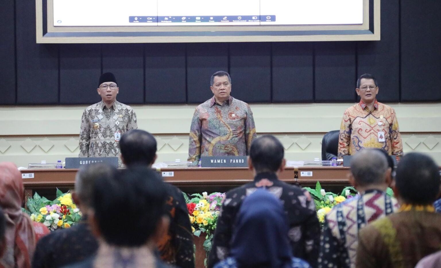 Pemerintah Pusat Tinjau Langsung Reformasi Birokrasi di Lampung