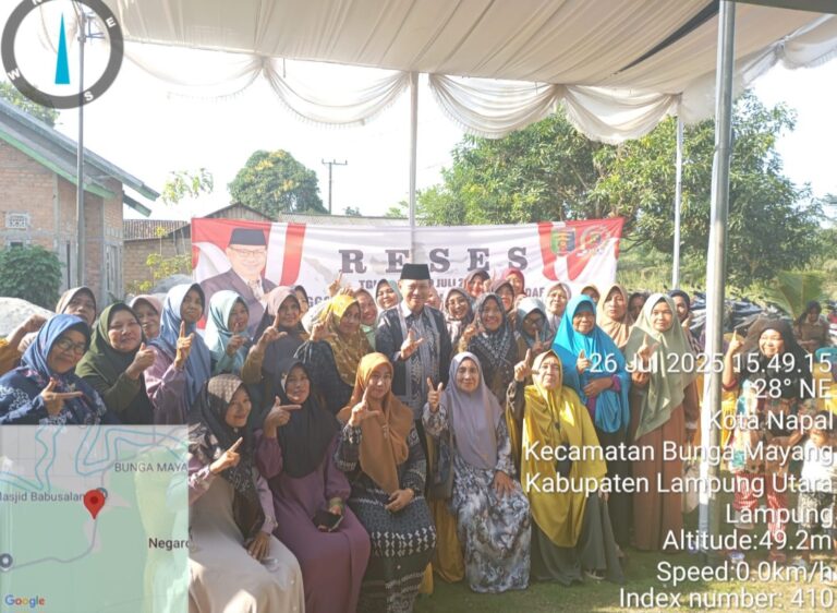 Serap Aspirasi Petani Terkait Harga Singkong dan Kemitran Petani, Mikdar Ilyas Sapa Masyarakat Way Kanan