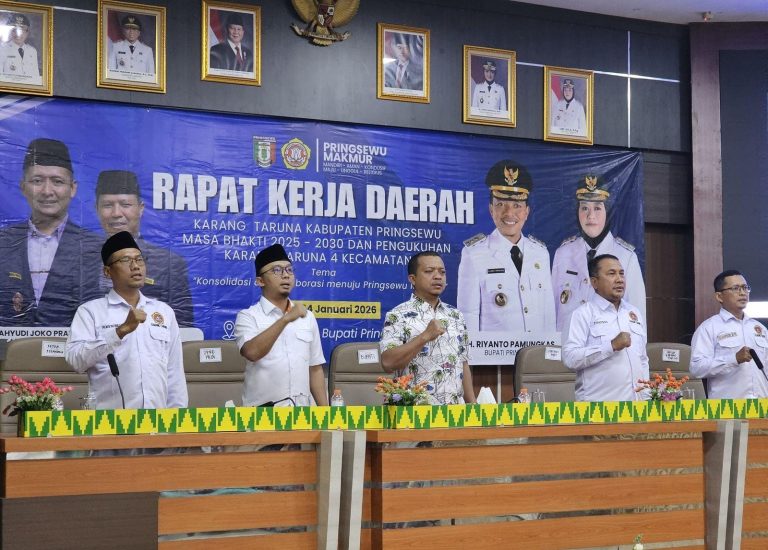 Syukron Muchtar: Karang Taruna Harus Jadi Laboratorium Pemimpin Muda Pringsewu